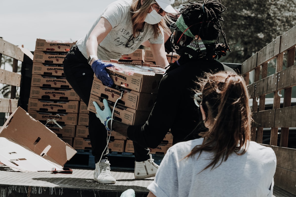 Community donations and rewards